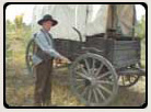 Covered wagon video clips